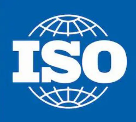 ISO logo for the ISO 9001 quality management system